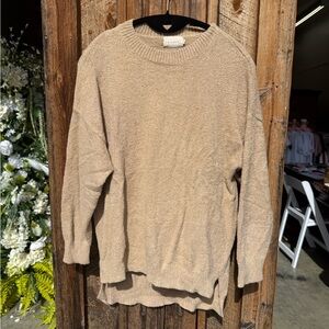 Dreamers Beige Knit Top